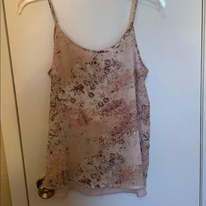 Maurices chiffon tank top